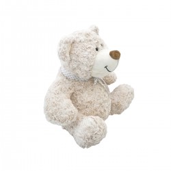 M'як. ігр. – Ведмідь (білий, з бантом, 35 cm) фото-4