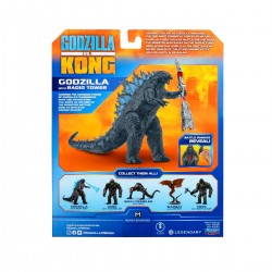 Фігурка Godzilla vs. Kong – Ґодзілла з радіовежею фото-7