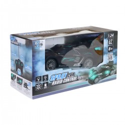 Автомобіль Spray Car на р/к - Sport (чорний, 1:24, світло, вихлопна пара) фото-5