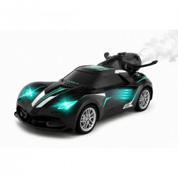 Автомобіль Spray Car на р/к - Sport (чорний, 1:24, світло, вихлопна пара) фото-6
