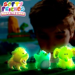 Стретч-іграшка у вигляді тварини серії «Softy friends» – Мила родина фото-8