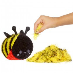 Мягкая игрушка-антистресс Fluffie Stuffiez серии Small Plush-Пчелка/Божья коровка фото-4