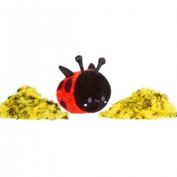 Мягкая игрушка-антистресс Fluffie Stuffiez серии Small Plush-Пчелка/Божья коровка фото-5