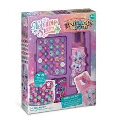 Набір для створення прикрас серії Rainbow Loom™ з намистинами – Зоряна феєрія