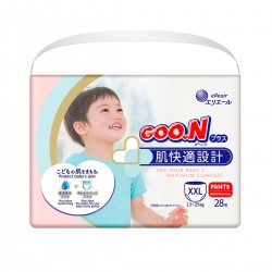 Трусики-подгузники Goo.N Plus для детей (XXL, 13-25кг, 28шт)