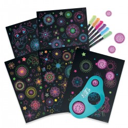 Набор для творчества Nebulous Stars - Скетчбук: Звездный спирограф фото-4