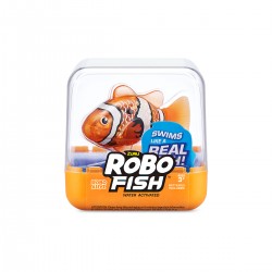 Интерактивная игрушка Robo Alive S3 - Роборыбка (оранжевая) фото-1