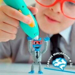 Набор стержней для 3D-ручки 3Doodler Start – Микс (75 шт: зеленый, желтый, розовый) фото-5