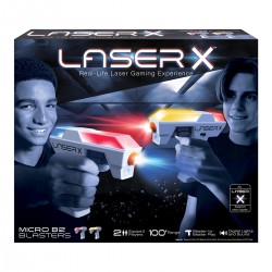 Ігровий набір для лазерних боїв - Laser X Micro для двох гравців фото-3
