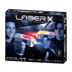 Ігровий набір для лазерних боїв - Laser X Micro для двох гравців фото-4