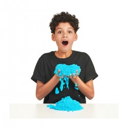 Повітряна Піна Для Дитячої Творчості Foam Alive - Яскраві Кольори - Блакитна фото-1