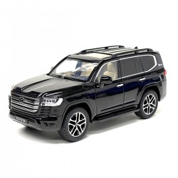 Автомодель - Toyota Land Cruiser (черный, 1:24)