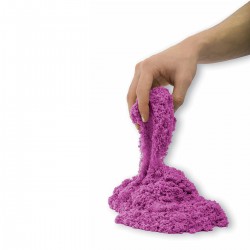 Пісок Для Дитячої Творчості - Kinetic Sand Neon (Фіолетовий) фото-2