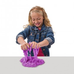 Пісок Для Дитячої Творчості - Kinetic Sand Neon (Фіолетовий) фото-1