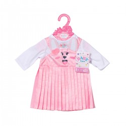 Одежда для куклы BABY BORN - Платье с зайкой фото-6