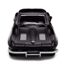 Автомодель - Chevrolet Corvette Split Window 1963 (матовый черный) фото-14
