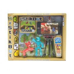 Игровой Набор Для Анимационного Творчества Stikbot S2 Pets – Студия фото-1