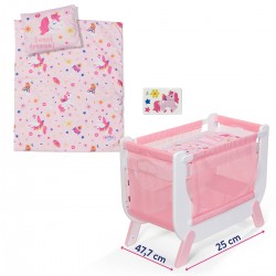 Ліжечко для ляльки BABY born – Сни Єдинорога фото-2