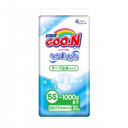 Подгузники Goo.N Для Маловесных Новорожденных  (Sssss, До 1 Кг) фото-1