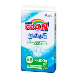 Подгузники Goo.N Для Маловесных Новорожденных  (Sssss, До 1 Кг) фото-2