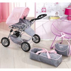 Коляска Для Куклы Baby Born - Делюкс 3 В 1 фото-9