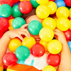 Набір кульок для сухого басейну - Різнокольорові кульки фото-2