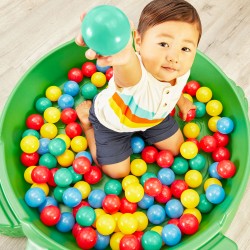 Набор шариков для сухого бассейна - Разноцветные шарики фото-6