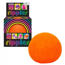 Игрушка-антистресс NeeDoh серии Super – Яркие кружочки (оранжевый)