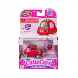 Мини-машинка SHOPKINS CUTIE CARS S1 - БЫСТРАЯ КЛУБНИКА фото-3