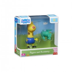 Фигурка Peppa -  Жираф Джеральд С Паровозиком фото-1
