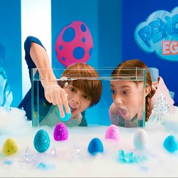 Іграшка, що зростає, в яйці «Penguin Еggs» - Пінгвіни та друзі (12 шт., в дисплеї) фото-5