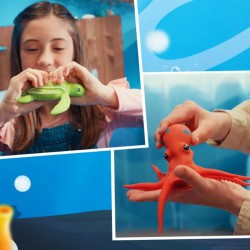Дисплей стретч-игрушек в виде животного – Морские приключения (12 шт) фото-5