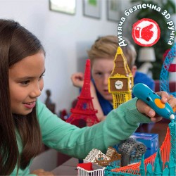 3D-ручка 3Doodler Start для детского творчества - МЕГАКРЕАТИВ (192 стержня, 8 шаблонов) фото-6