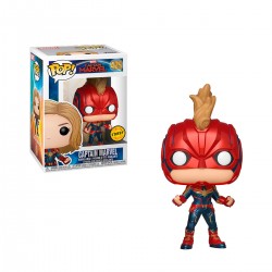 Игровая Фигурка Funko Pop! Cерии Капитан Марвел - Капитан Марвел (В Костюме) фото-2