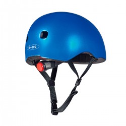 Защитный шлем MICRO - Темно-синий металлик (S) фото-4
