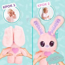 Мягкая игрушка Peekapets – Розовый кролик фото-3