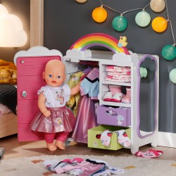 Игровой набор Baby Born – Гардероб с радугой и уточкой (свет, звук) фото-8