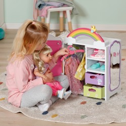 Игровой набор Baby Born – Гардероб с радугой и уточкой (свет, звук) фото-10