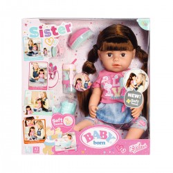 Кукла Baby Born Серии Нежные Объятия - Стильная Сестрёнка фото-4