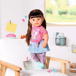 Кукла Baby Born Серии Нежные Объятия - Стильная Сестрёнка фото-9