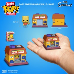 Набір фігурок Bitty Pop! Town - Барт Сімпсон і Квікі-Март фото-3