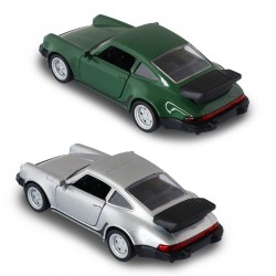 Автомодель - Porsche 911 Turbo 3.3 1978 (серый, темно-зеленый) фото-7