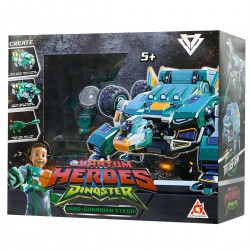 Динозавр-трансформер Dinoster - Мега Дино-Гардиан Стего фото-3