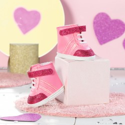 Взуття для ляльки Baby Born - Рожеві кеди фото-2