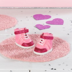 Взуття для ляльки Baby Born - Рожеві кеди фото-5