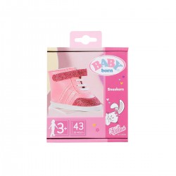 Обувь для куклы Baby Born - Розовые кеды фото-6