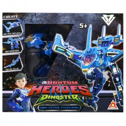 Динозавр-трансформер Dinoster - Мега Дино-Петрол Птера Винг фото-4
