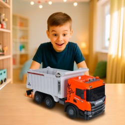 Автомодель серії Super Big Truck – Самоскид Scania (світло, звук) фото-3