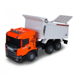 Автомодель серії Super Big Truck – Самоскид Scania (світло, звук) фото-16