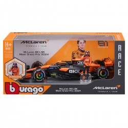 Автомодель з фігуркою - McLaren MCL38 (1:24) фото-3